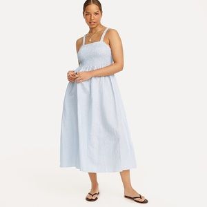 Jcrew Linen Beach Dress